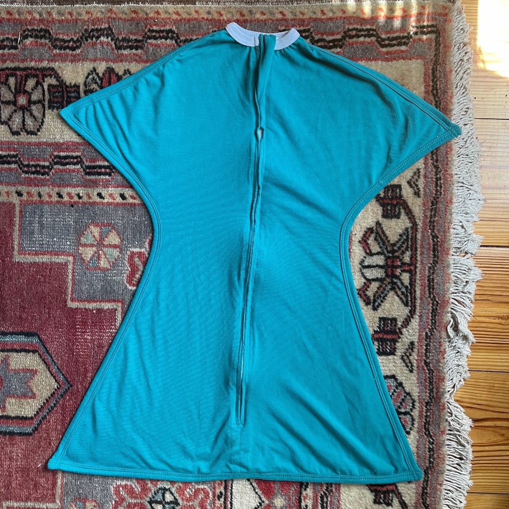 Zipadee-Zip - Teal - Size Small - Sleep Sack Swaddle Transition